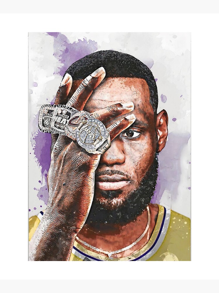 LeBron James Artwork 1 Tote Bag