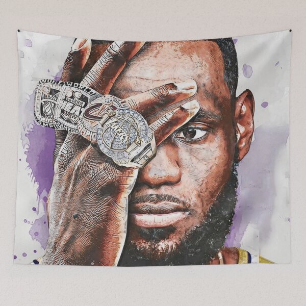 Item preview, Illustration LeBron James Art designed and sold by melanymela72.