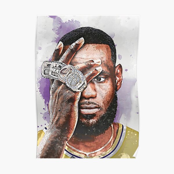 Lebron James Wallpaper Posters for Sale  Redbubble