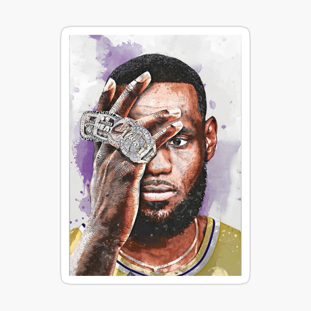 Lebron James Ilustration Gifts & Merchandise for Sale