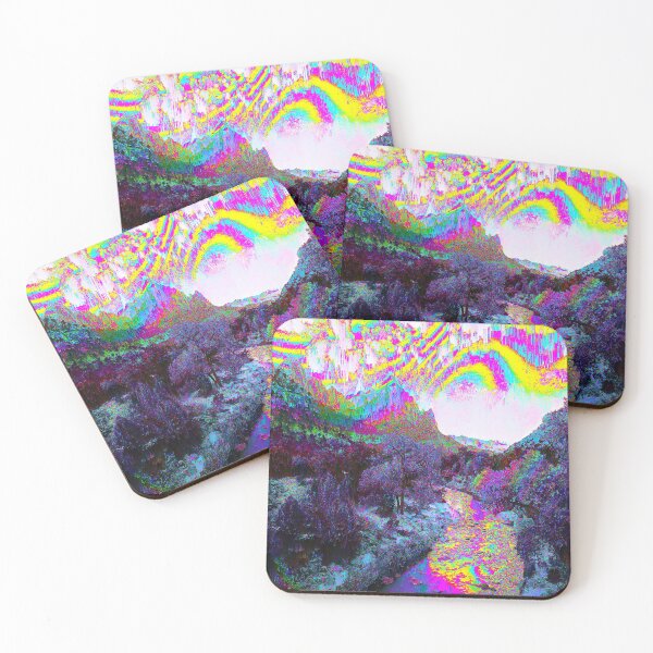Item preview, Scenic Nature View Glitch Art  designed and sold by glitchhub.