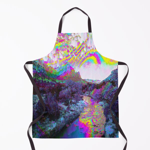 Item preview, Scenic Nature View Glitch Art designed and sold by glitchhub.