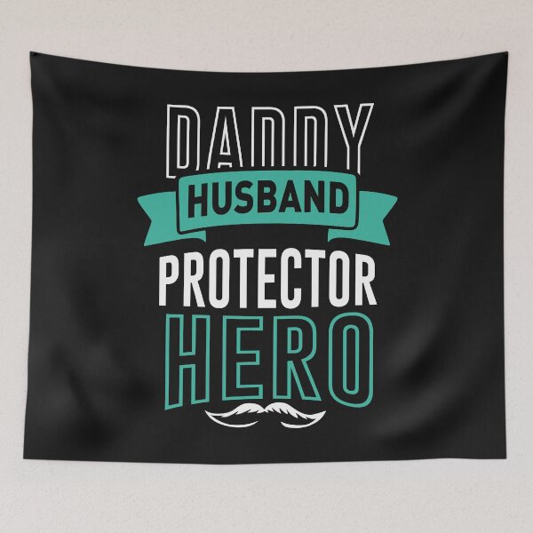 Item preview, Daddy Husband Protector Hero designed and sold by VerboShop.