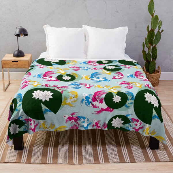 Item preview, Subtle Pan Flag Koi Pond designed and sold by -Gedwolcraeft-.