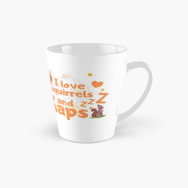 Item preview, I Love Squirrels And Naps -Funny Squirrel Lover Design- designed and sold by Red-ElYoubi.