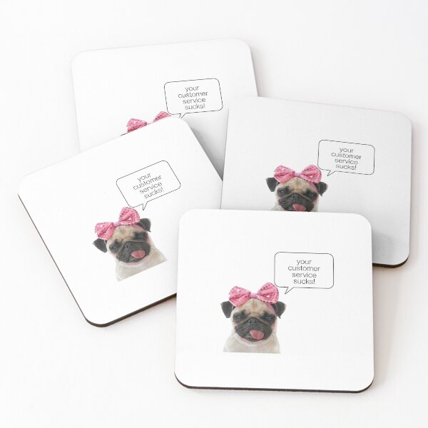 Item preview,  real bad customer service designed and sold by animalbunch7.