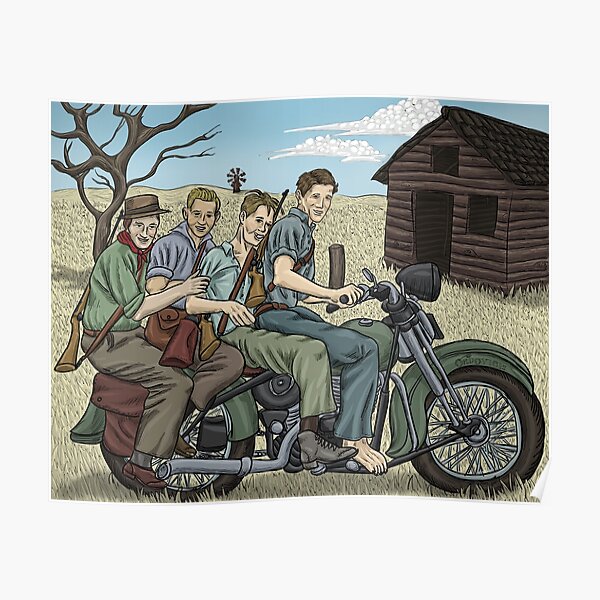 Dad with the Gang Poster