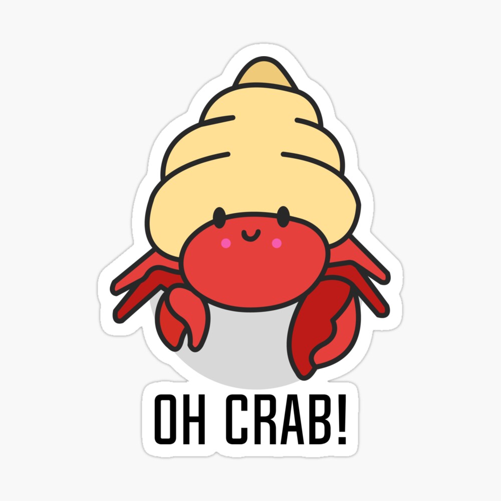 Oh Crab! Cute Hermit Crab\