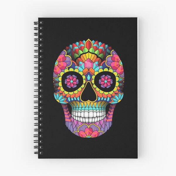 Item preview, sugar skull full colors designed and sold by cat poe.
