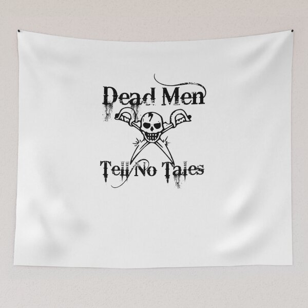 Item preview, Dead Men Tell No Tales Tattoo - Pirate Tattoo designed and sold by Rocketman2017.