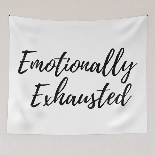Item preview, Emotionally exhausted designed and sold by artesiaKT.