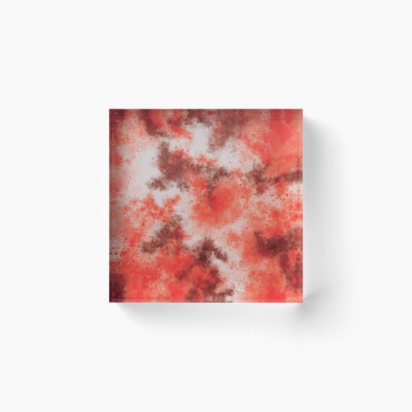 Abstract 030 Acrylic Block