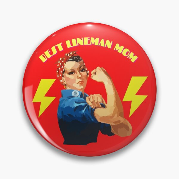 Item preview, BEST LINEMAN MOM designed and sold by sweetorange0.