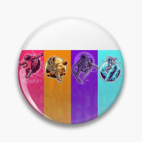 Item preview, Space Skaters FTW! designed and sold by GamerGeekMedia.