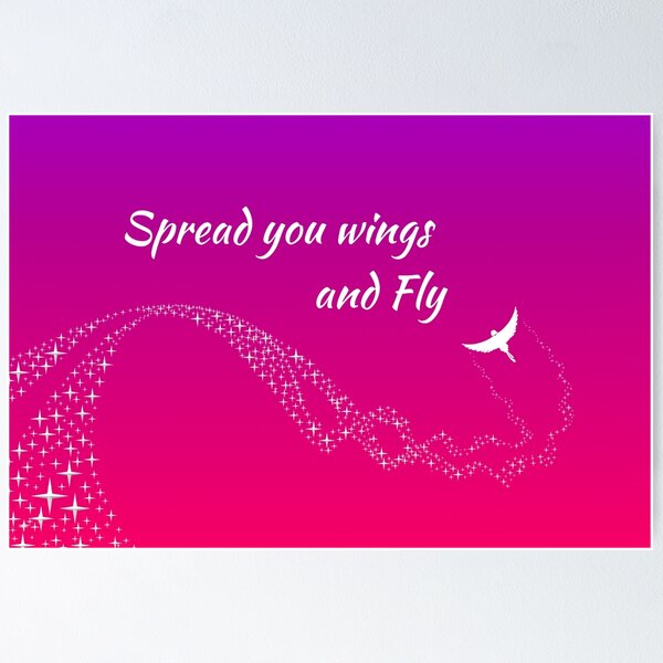 Item preview, Spread your wings and Fly designed and sold by MystixJack.