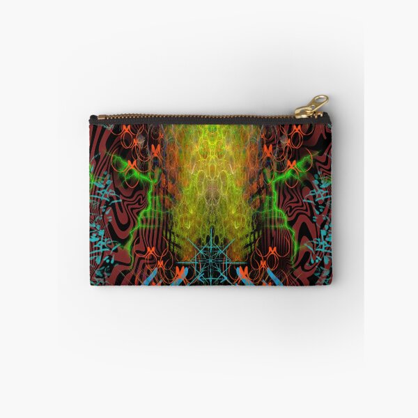 Item preview, The Warmth of Swamp Thunder (abstract, experimental, psychedelic, warm colors) designed and sold by Discordant Dreams Art.