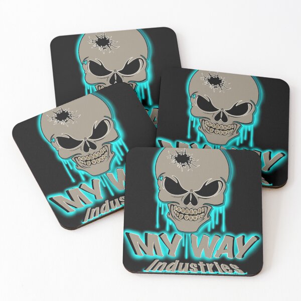 Item preview, Large my way skull designed and sold by bamz2012.