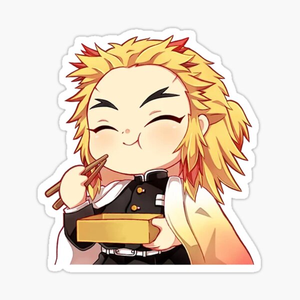 Chibi Rengoku Manger Sticker