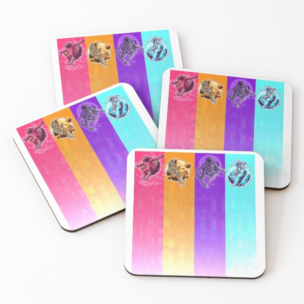 Item preview, Space Skaters FTW! designed and sold by GamerGeekMedia.