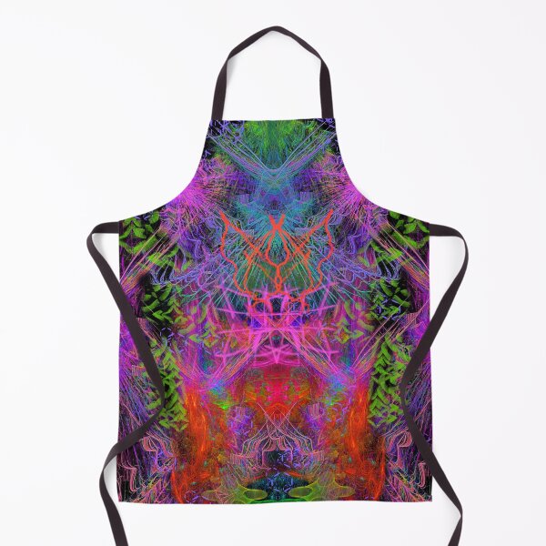 Item preview, Violet Scratches Relieve Tension (abstract, neon pink, symmetrical) designed and sold by Discordant Dreams Art.