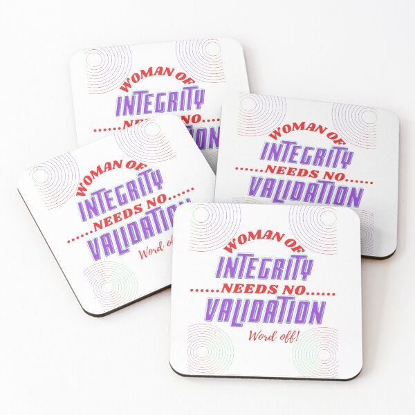 Item preview, Woman of integrity needs no validation,strong  and honest designed and sold by Mammanation.