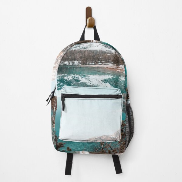 Item preview, Lake surrounded by Trees and Snow covered Mountains during daytime designed and sold by BEyourself be.