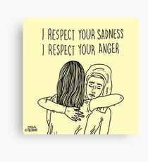 Sadness&Anger Canvas Print