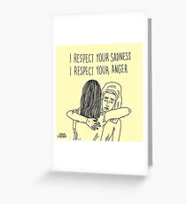 Sadness&Anger Greeting Card