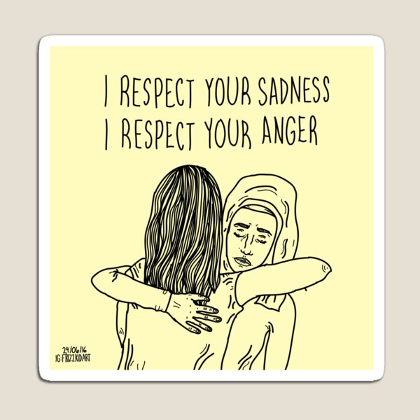 Sadness&Anger Magnet