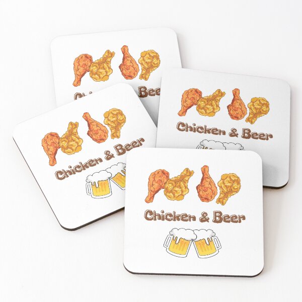 Item preview, Chicken and Beer designed and sold by Yujububu.