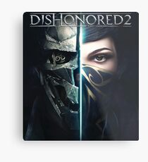 EMILY/CORVO DISHONORED 2 Metal Print