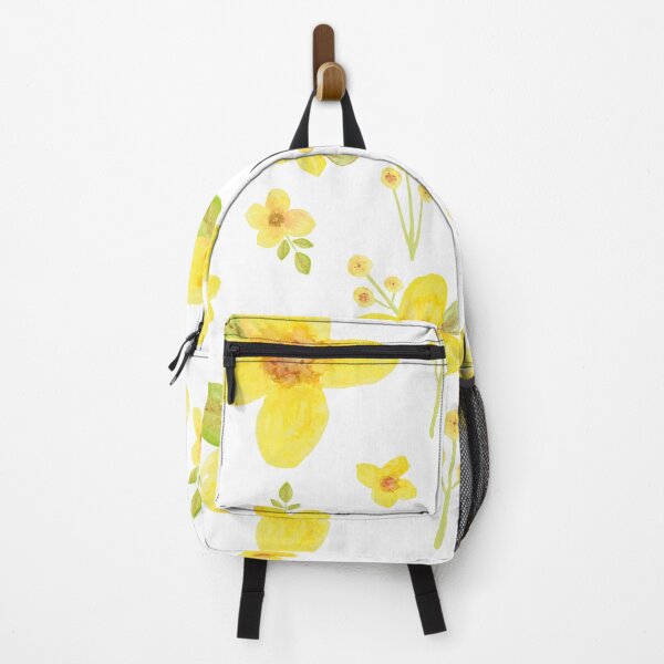 Item preview, Watercolor yellow flowers sticker designed and sold by Mónica  Ferreira Eres.