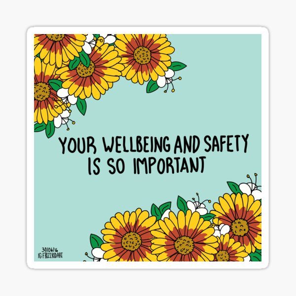 Item preview, Your Wellbeing designed and sold by thefrizzkid.
