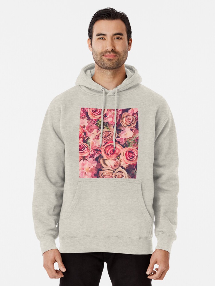 roses pullover hoodie