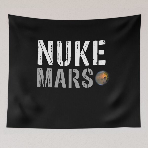 Item preview, Nuke Mars Elon Mask SNL designed and sold by Th3 Merch.