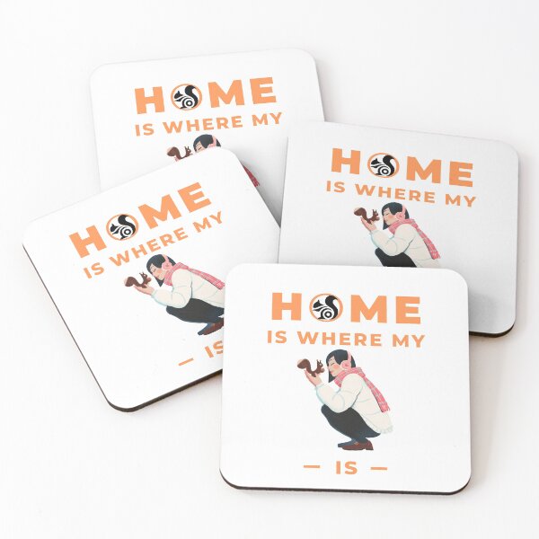 Item preview, Home Is Where My Squirrel Is -Squirrels Lover - designed and sold by Red-ElYoubi.