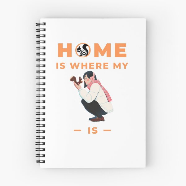 Item preview, Home Is Where My Squirrel Is -Squirrels Lover - designed and sold by Red-ElYoubi.