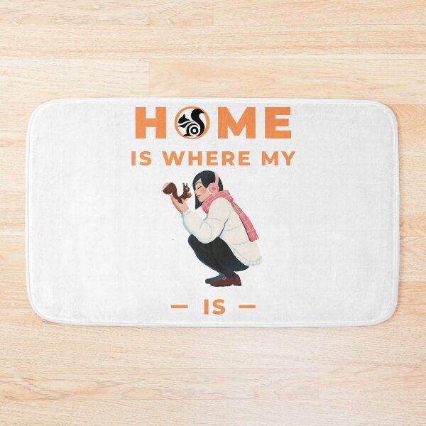 Item preview, Home Is Where My Squirrel Is -Squirrels Lover - designed and sold by Red-ElYoubi.