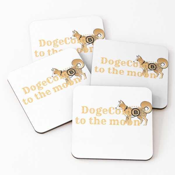 Item preview, Dogecoin to the moon happy!! designed and sold by FLEXIS00.
