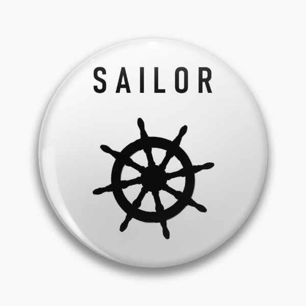 Item preview, Navy Wheel Sailor Sailing Captain Skipper Sports Hobby designed and sold by AndiHK.