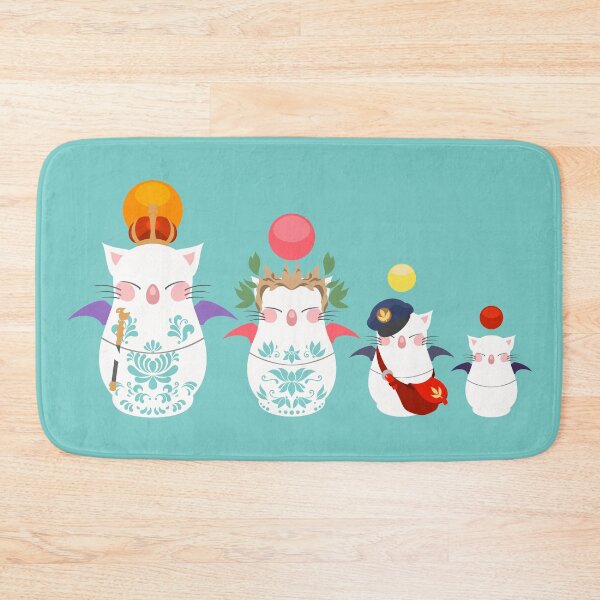 Item preview, Matryoshka Nesting Moogles from FF14 designed and sold by SamInJapan.