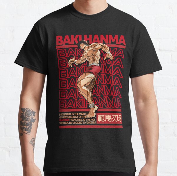 Brutalisme Hanma Baki T-shirt classique