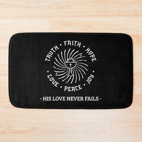 Item preview, His Love Never Fails designed and sold by Beltschazar.