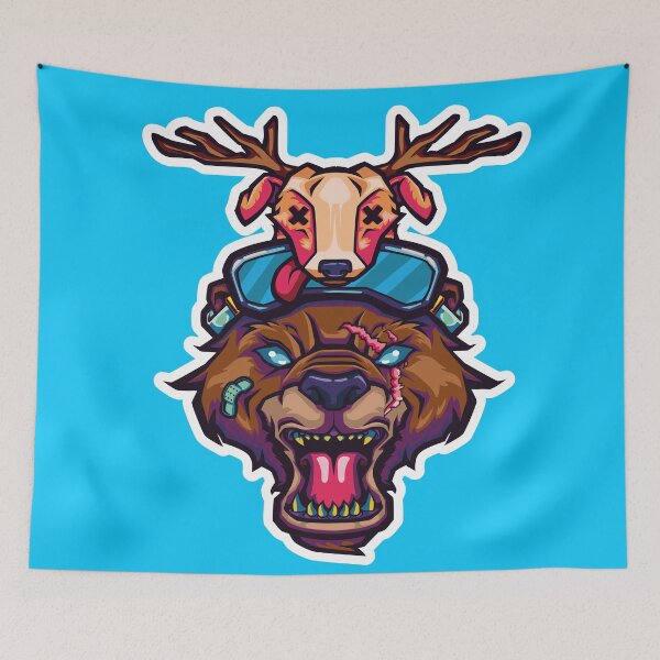 Item preview, bear angry designed and sold by Penpencils.