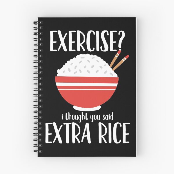 Item preview, Rice Extra Rice Exercise Asian Food designed and sold by CreativeGiftShp.