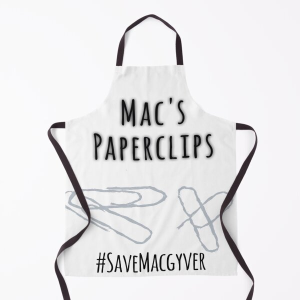 Item preview, Mac's Paperclips- #SaveMacgyver designed and sold by TheGreenReader.