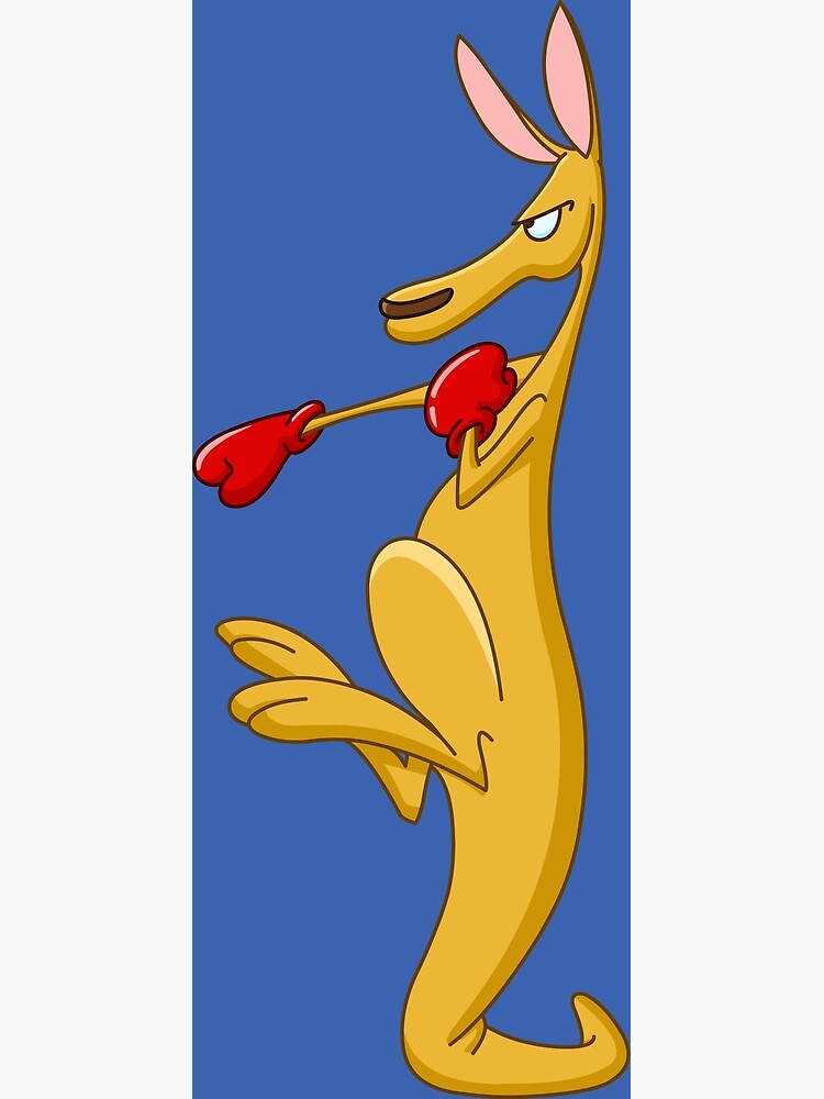 "Boxing Kangaroo" Poster by yayayoy Redbubble