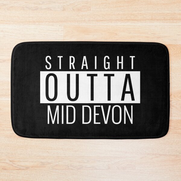 Item preview, Straight Outta Mid Devon  designed and sold by Teelogic.