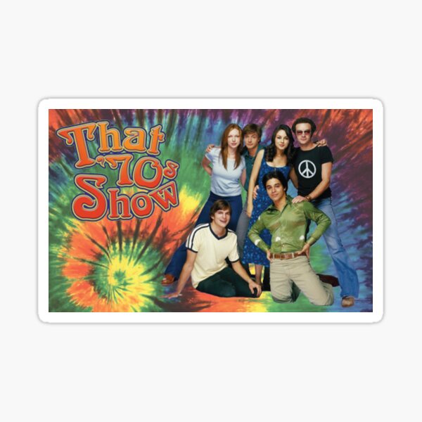 Aperçu de l'œuvre That 70s Show Tie Dye créée et vendue par broadwaycantdie.