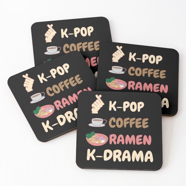 Item preview, K-Pop Coffee Ramen K-Drama designed and sold by CreativeGiftShp.